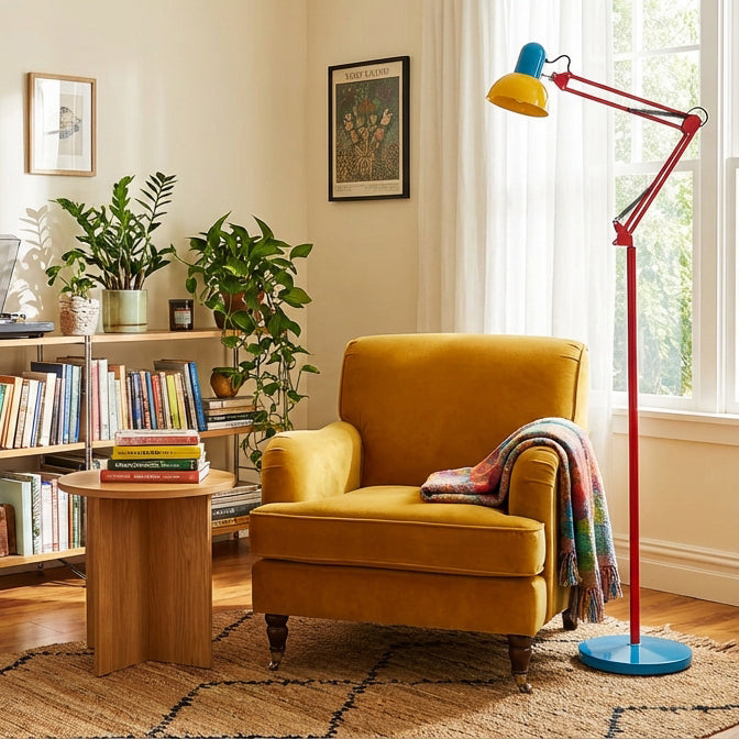 Flexo Memphis Metal Floor Lamp — product view 14