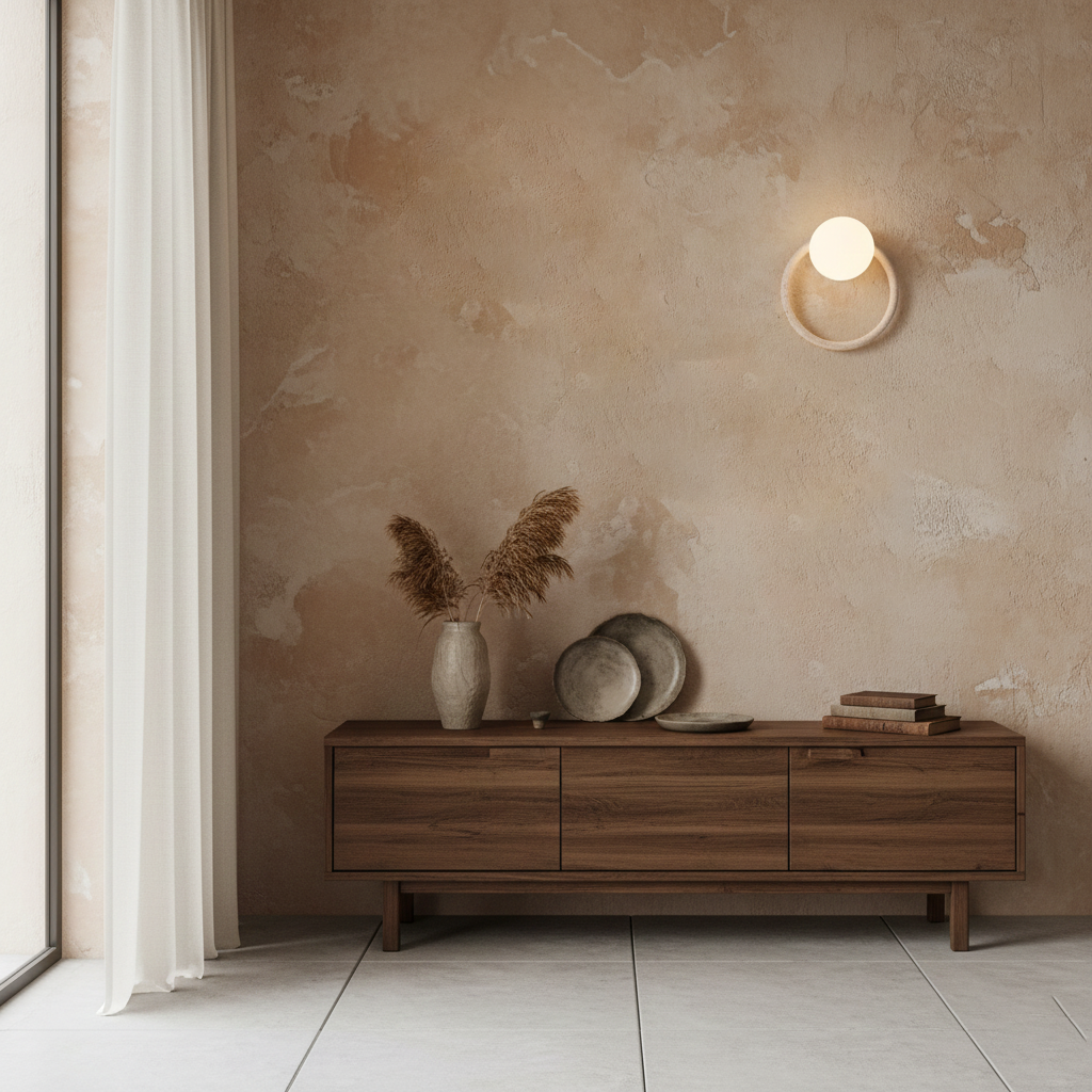 Felicity Travertine Wall Lamp — product view 6
