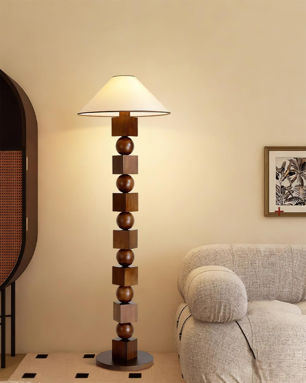 Radian Wood Floor Lamp — product view 3