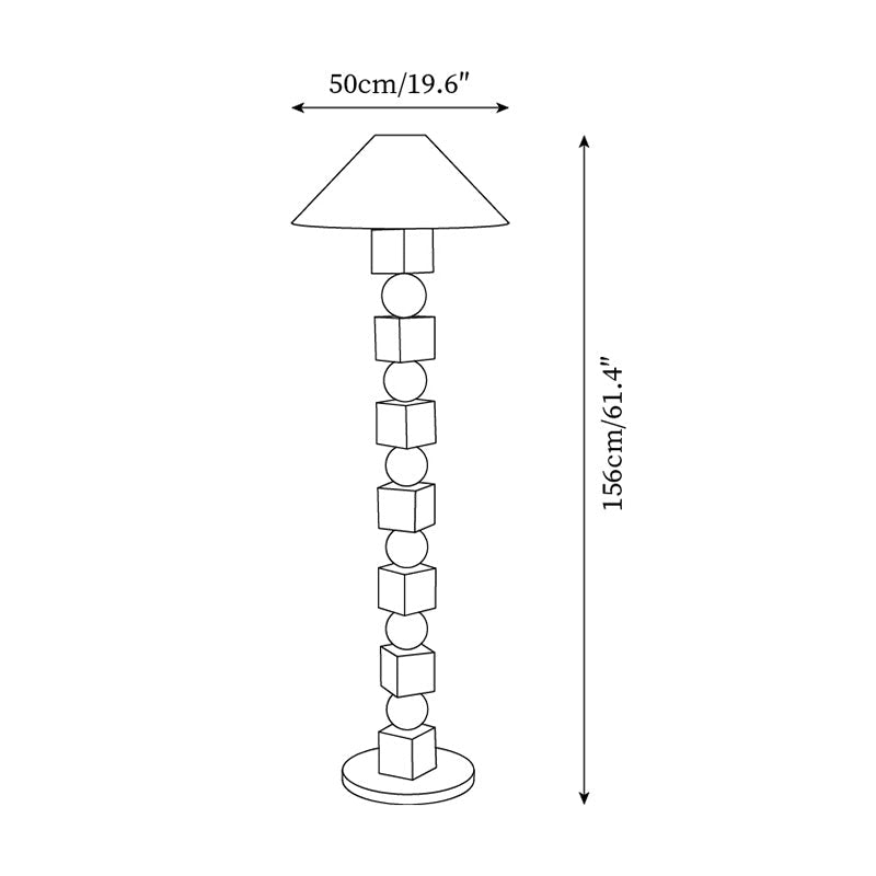 Radian Wood Floor Lamp — product view 5