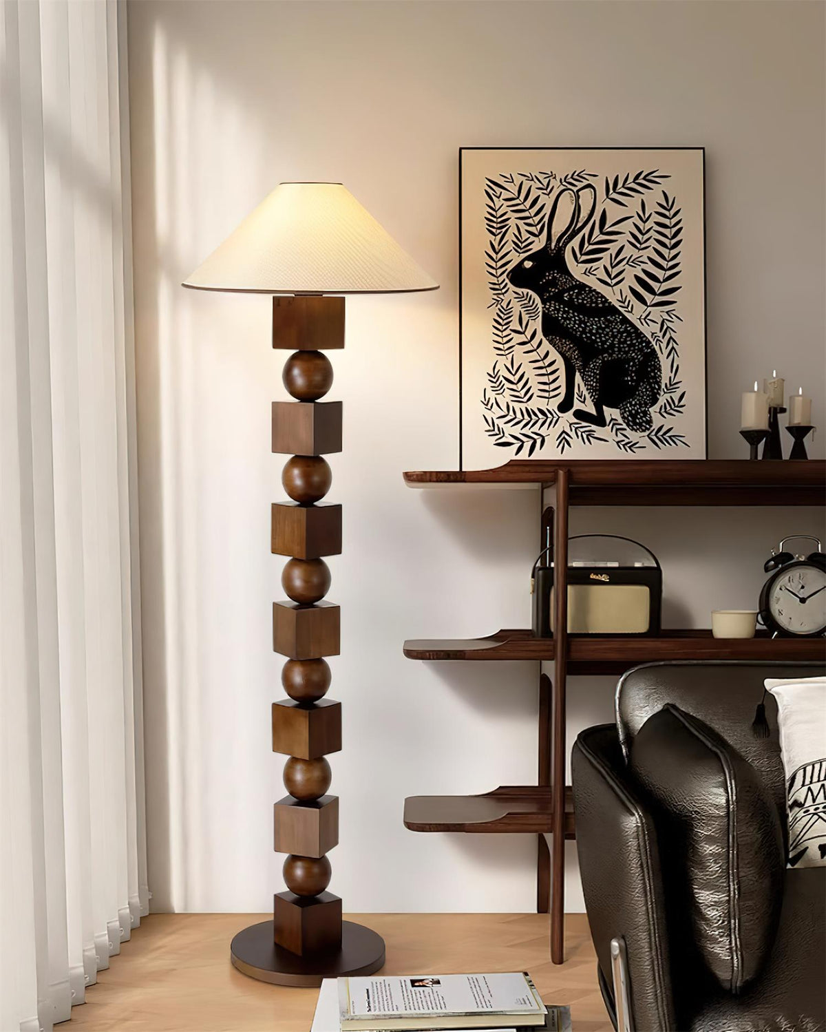 Radian Wood Floor Lamp — product view 6