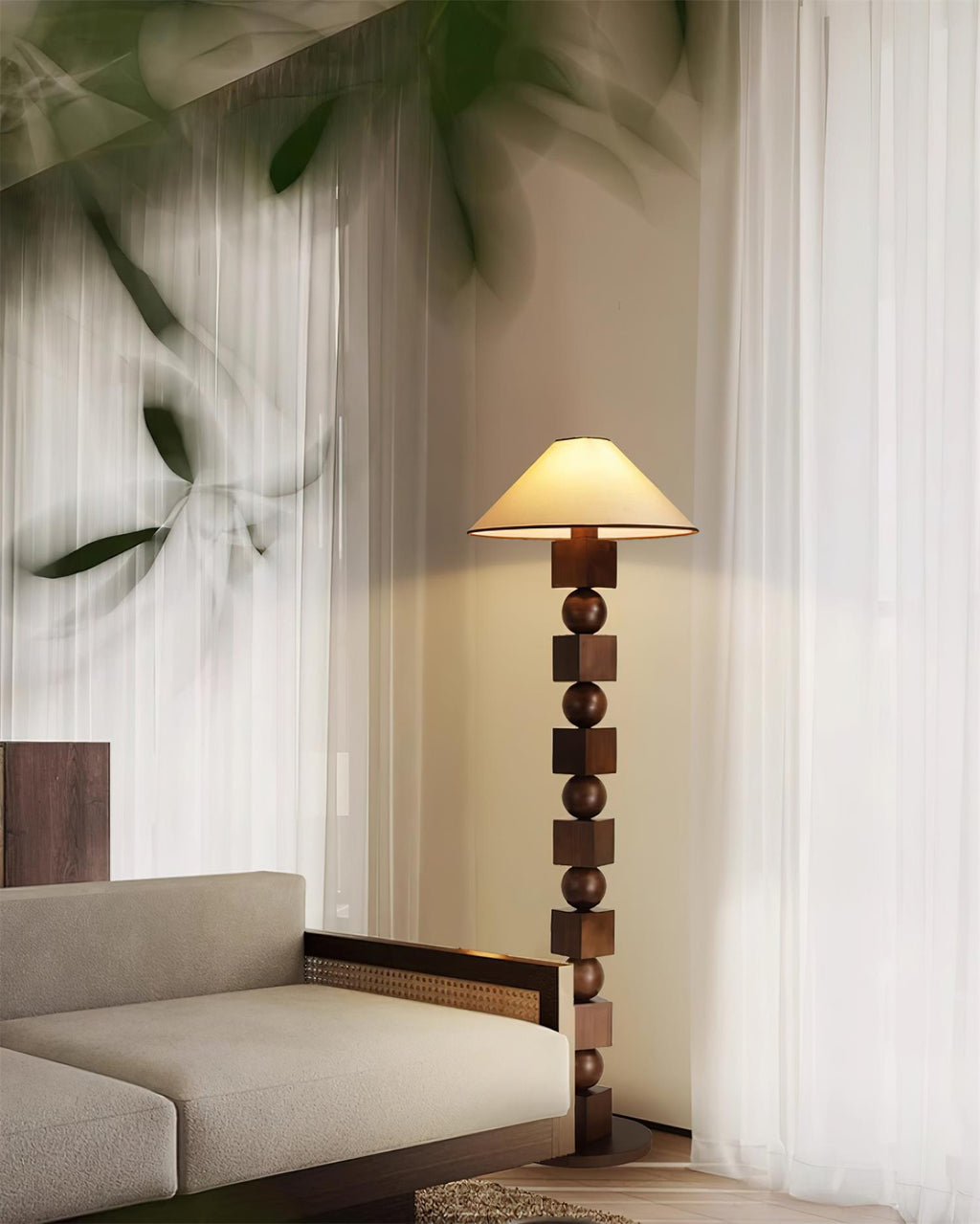 Radian Wood Floor Lamp — product view 7
