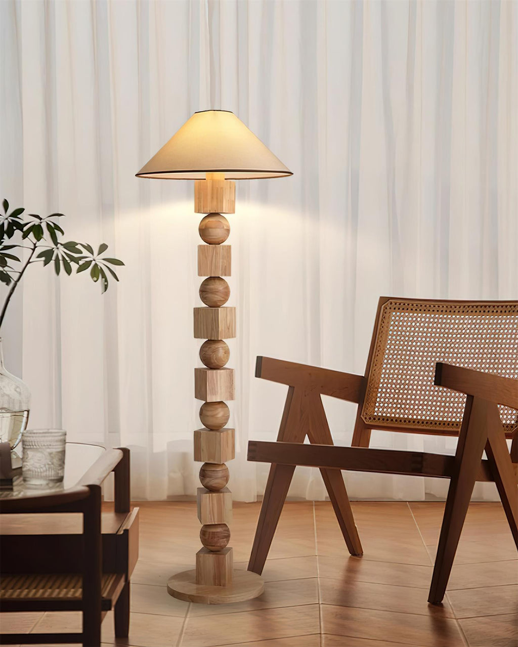 Radian Wood Floor Lamp — product view 10