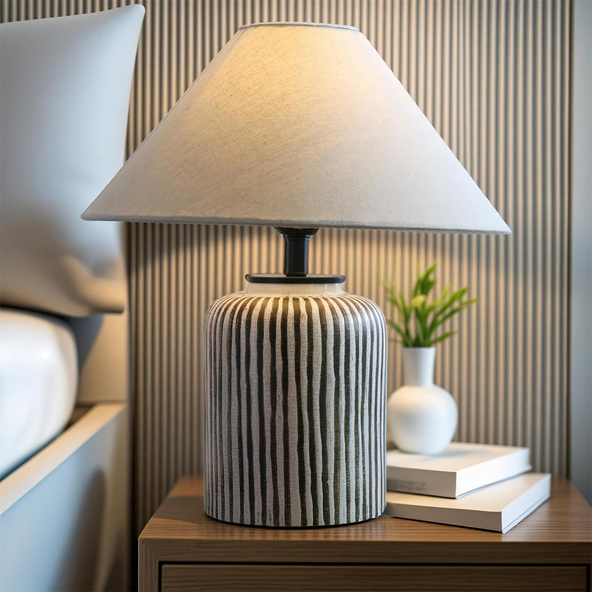 Brenton Fabric Table Lamp — product view 4