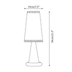Ribbon Fabric Table Lamp — product view 6