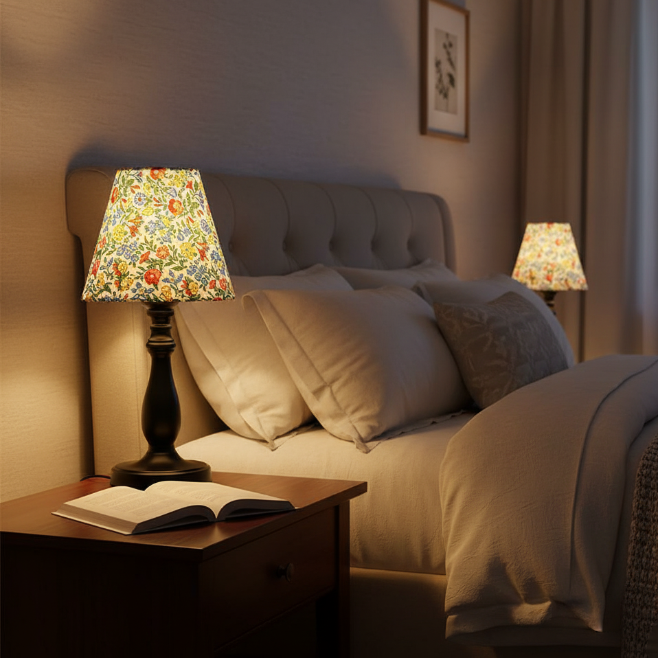 Lottie Floral Wood Table Lamp — product view 16