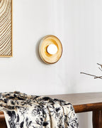 Petra Orbit Glass Wall Lamp — product view 4