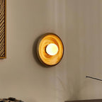 Petra Orbit Glass Wall Lamp — product view 6