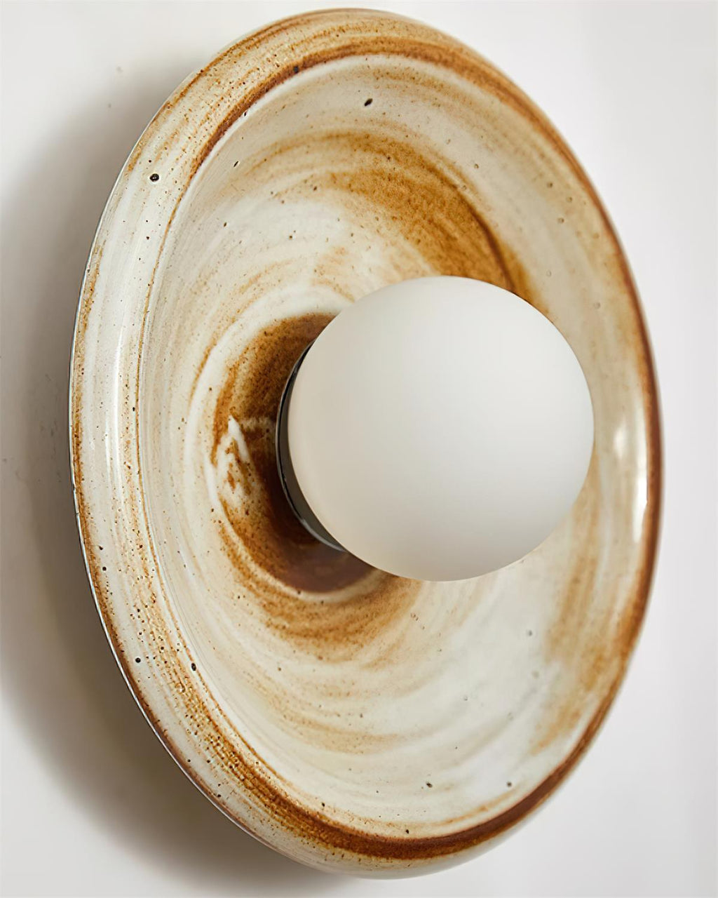 Petra Orbit Glass Wall Lamp — product view 9
