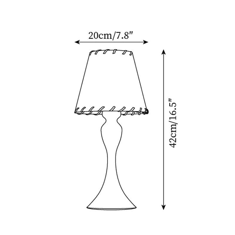 Nala Wood Table Lamp — product view 5