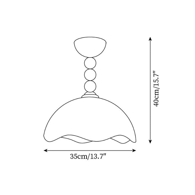 Wave Coralia Ceiling Light — product view 5