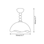 Wave Coralia Ceiling Light — product view 5