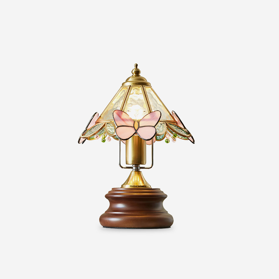 Pink Milly Glass Table Lamp — product view 1