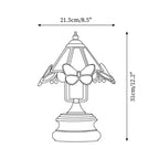 Pink Milly Glass Table Lamp — product view 5