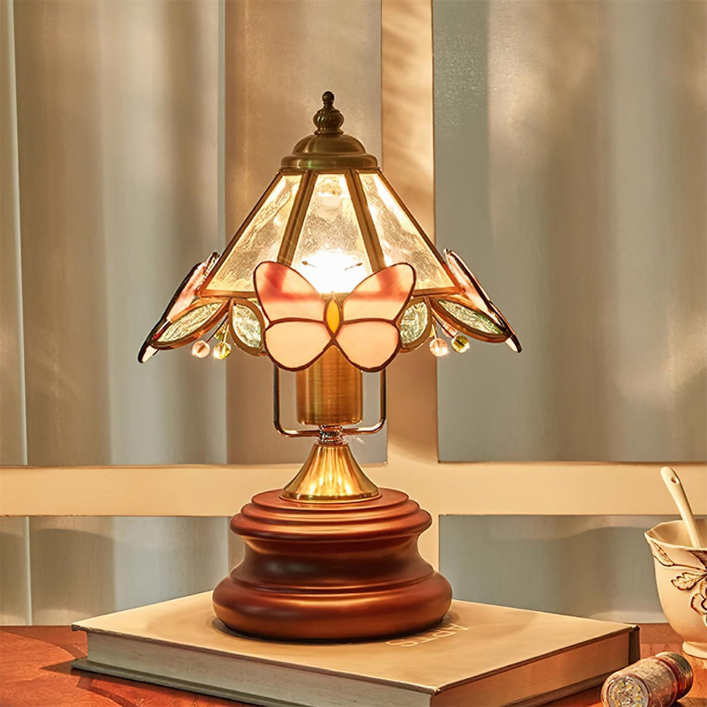 Pink Milly Glass Table Lamp — product view 8