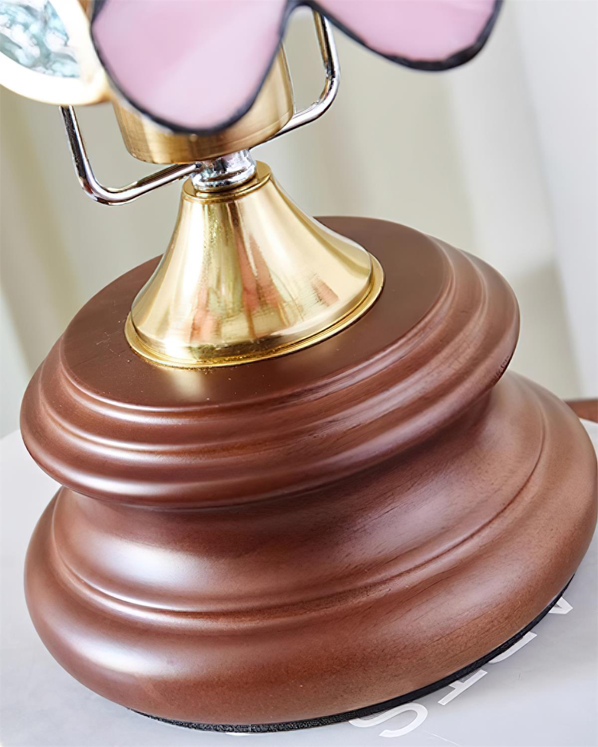 Pink Milly Glass Table Lamp — product view 10