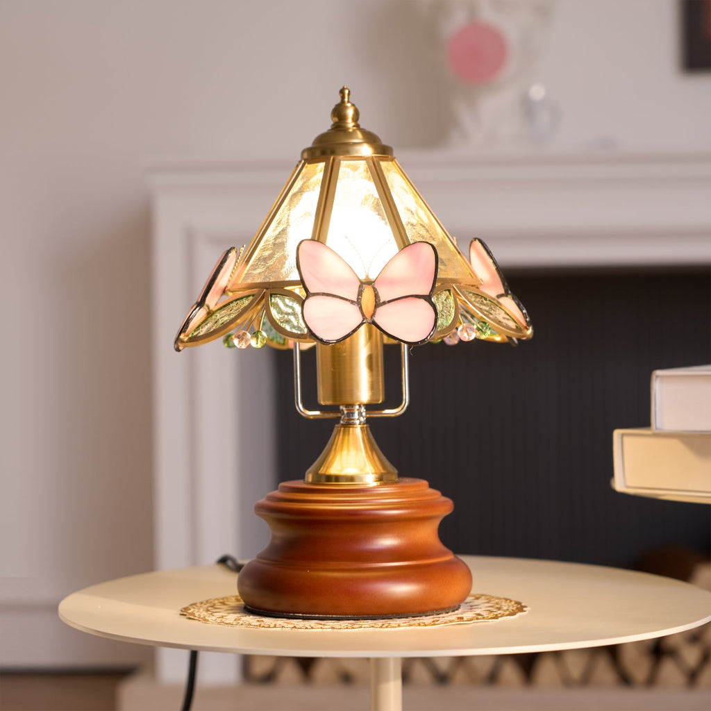 Pink Milly Glass Table Lamp — product view 14