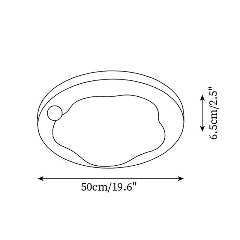 Niera Metal Ceiling Light — product view 5