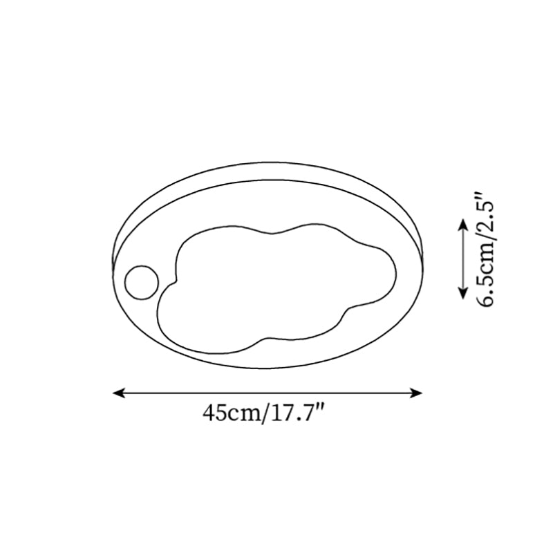 Niera Metal Ceiling Light — product view 6
