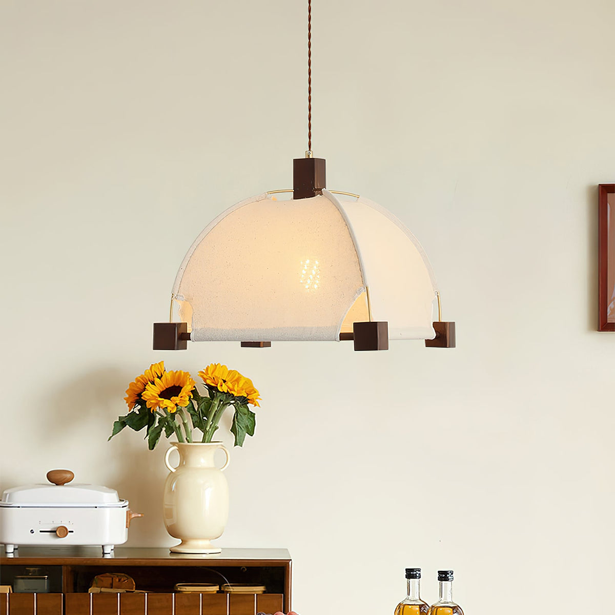 Alegria Wood Pendant Lamp — product view 2