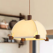 Walnut Color & White