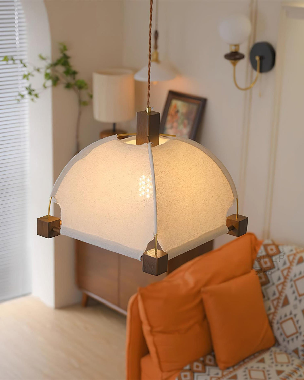 Alegria Wood Pendant Lamp — product view 17