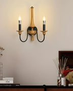 Gracie Candle Wood Wall Light — product view 4