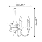 Gracie Candle Wood Wall Light — product view 6