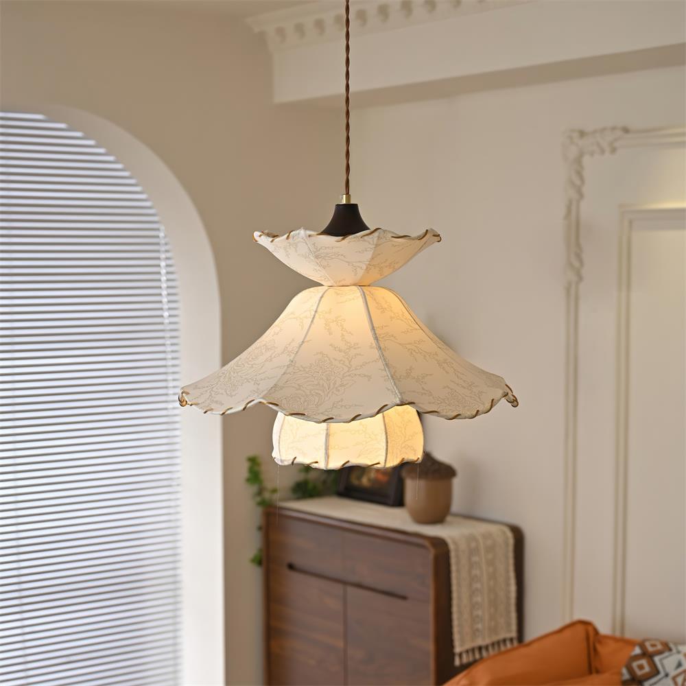 Helia Fabric Pendant Lamp — product view 2