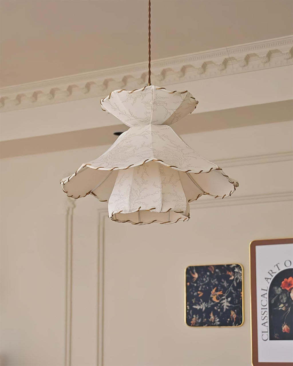Helia Fabric Pendant Lamp — product view 9