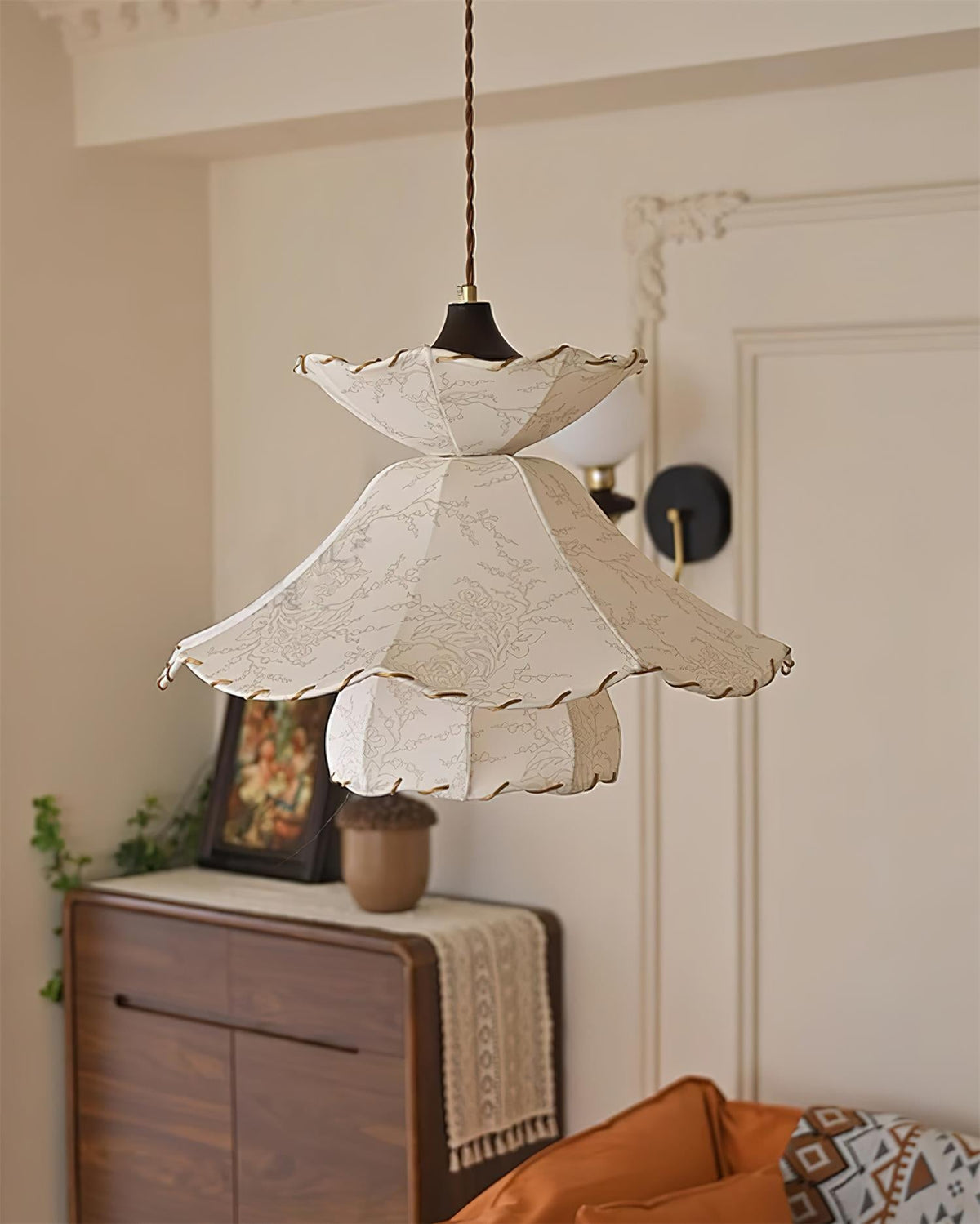 Helia Fabric Pendant Lamp — product view 10