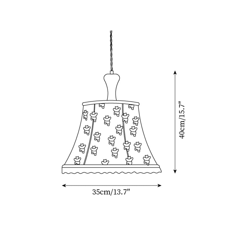 Scotia Wood Pendant Lamp — product view 5