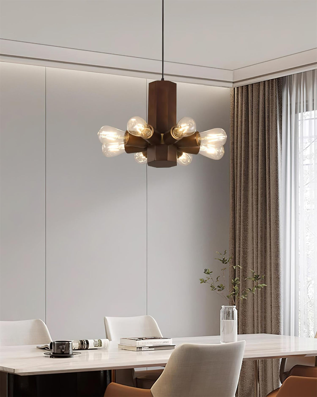 Radia Wood Pendant Lamp — product view 4