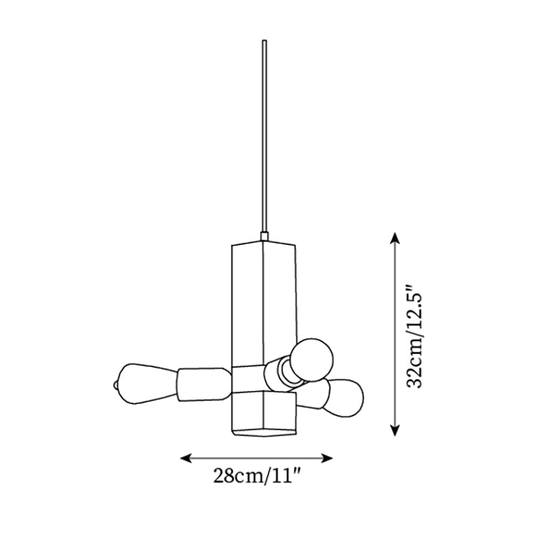 Radia Wood Pendant Lamp — product view 5