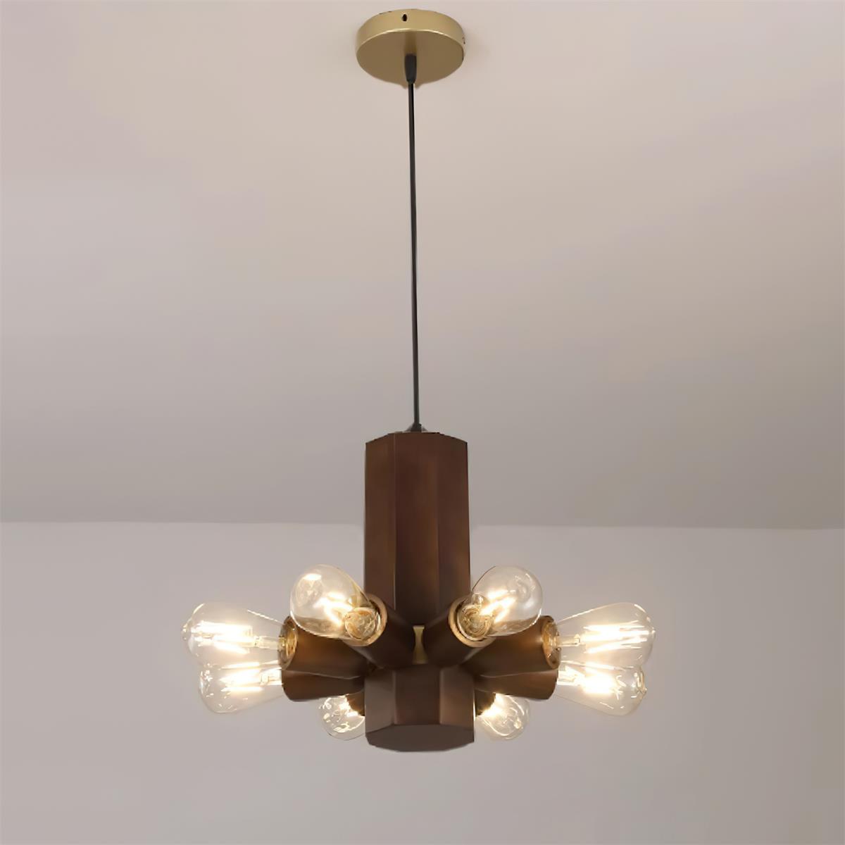 Radia Wood Pendant Lamp — product view 12