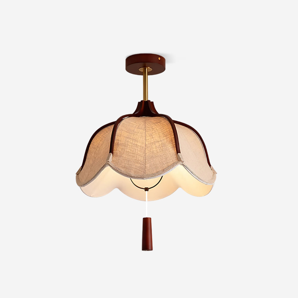 Helia Wood Ceiling Light — product view 1