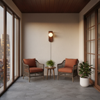 Carlyle Plug In Glass Wall Lamp — product view 10
