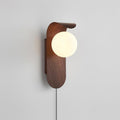 Carlyle Plug In Glass Wall Lamp — product view 16