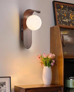Carlyle Plug In Glass Wall Lamp — product view 18