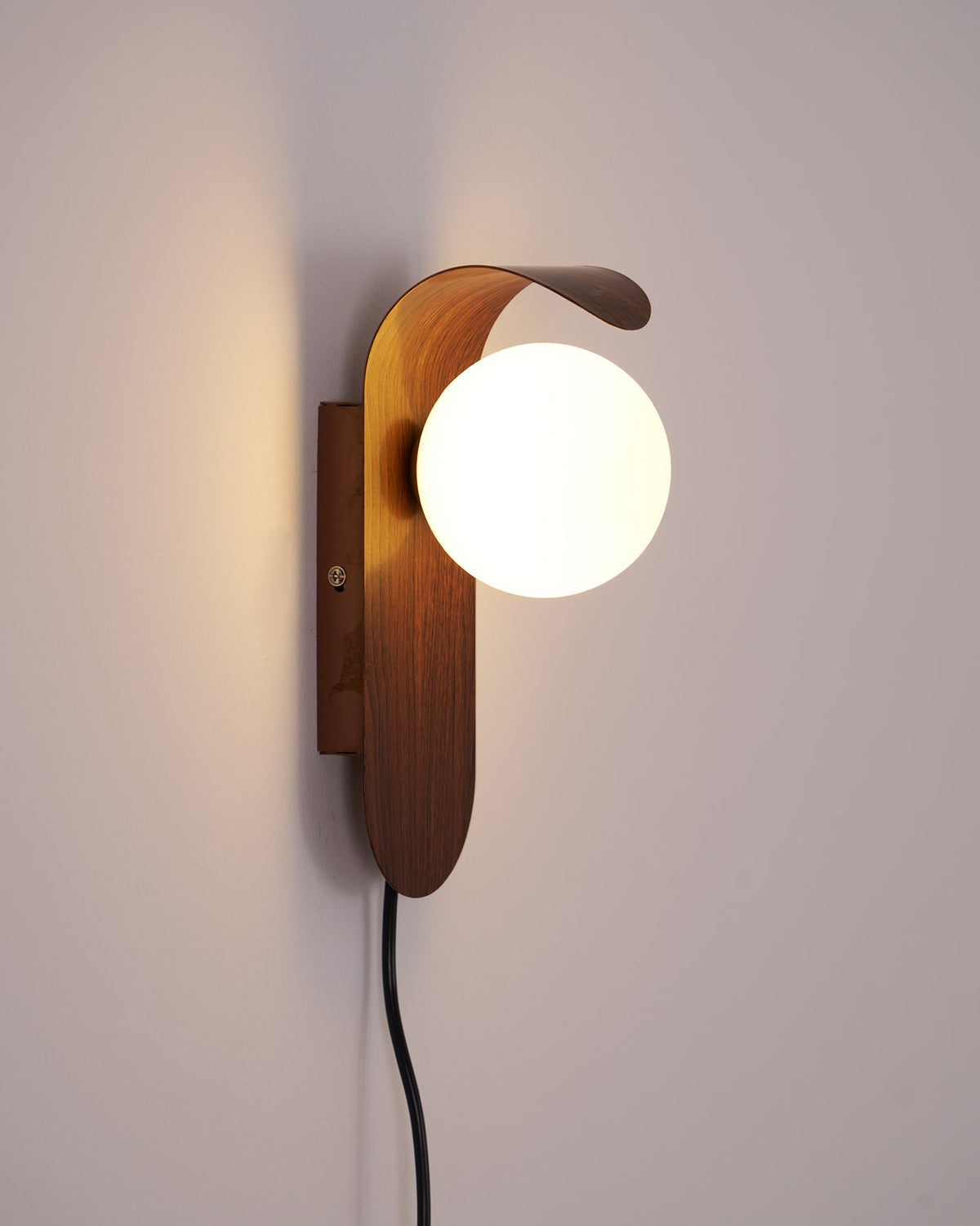 Carlyle Plug In Glass Wall Lamp — product view 28