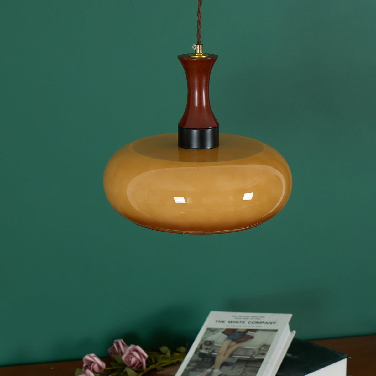 Mayon Plug In Glass Pendant Lamp — product view 10