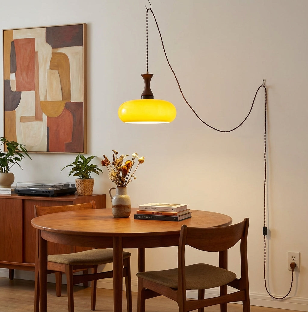Mayon Plug In Glass Pendant Lamp — product view 15