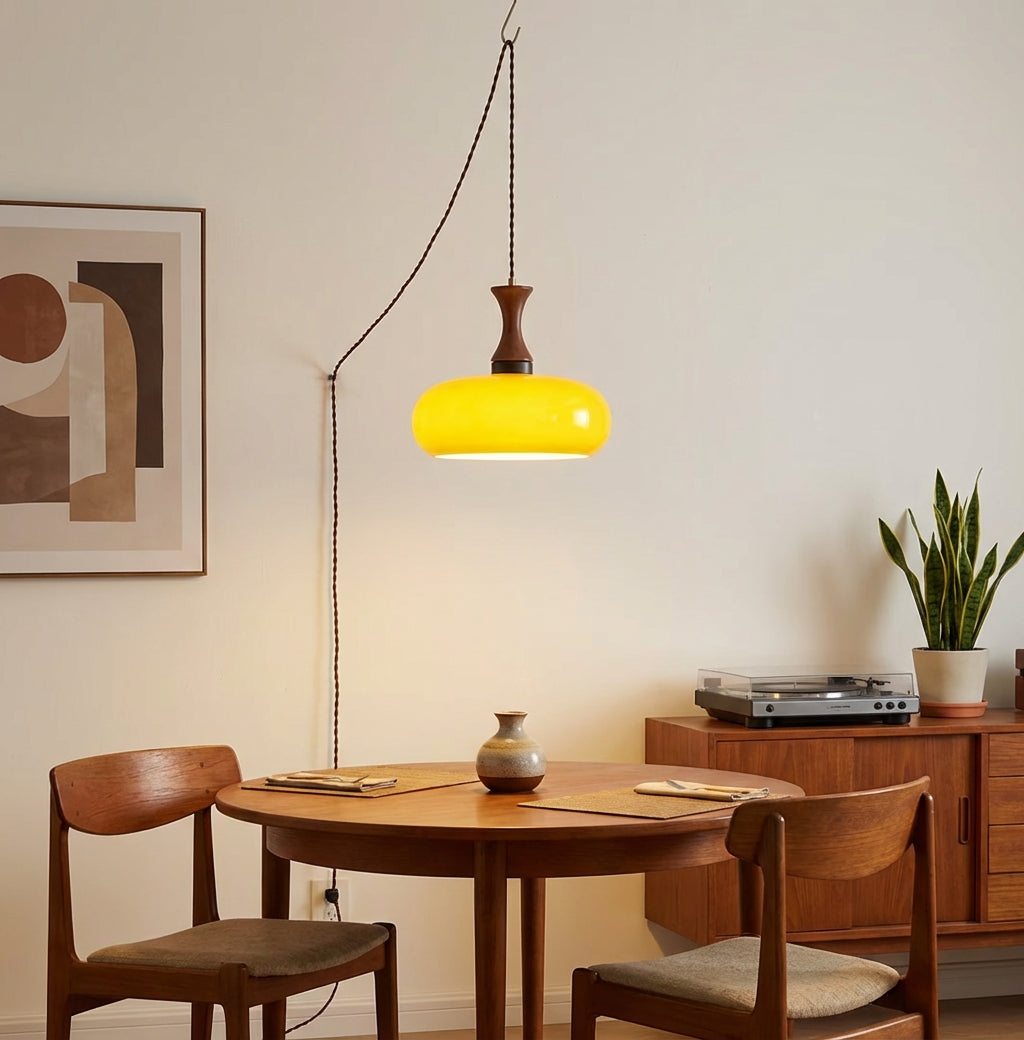 Mayon Plug In Glass Pendant Lamp — product view 17