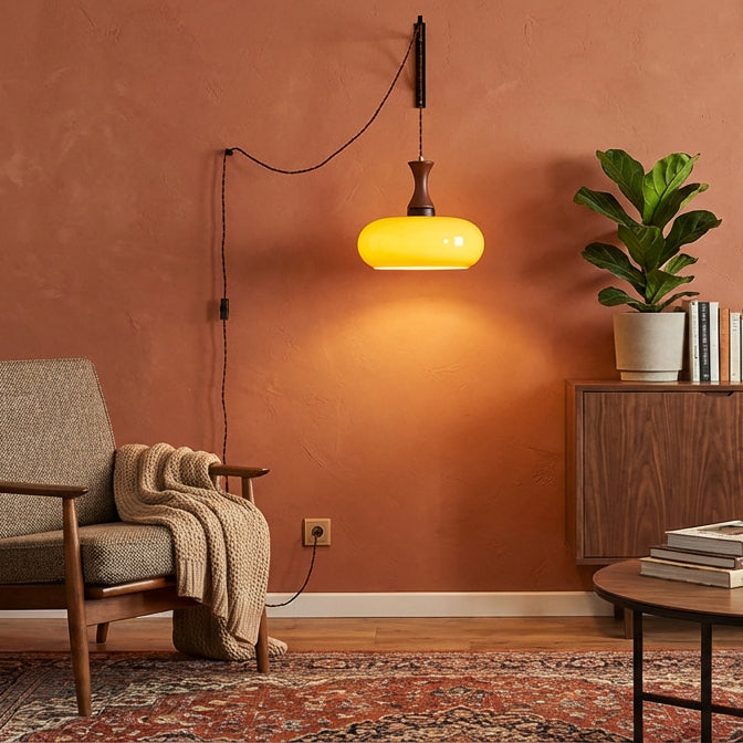 Mayon Plug In Glass Pendant Lamp — product view 19