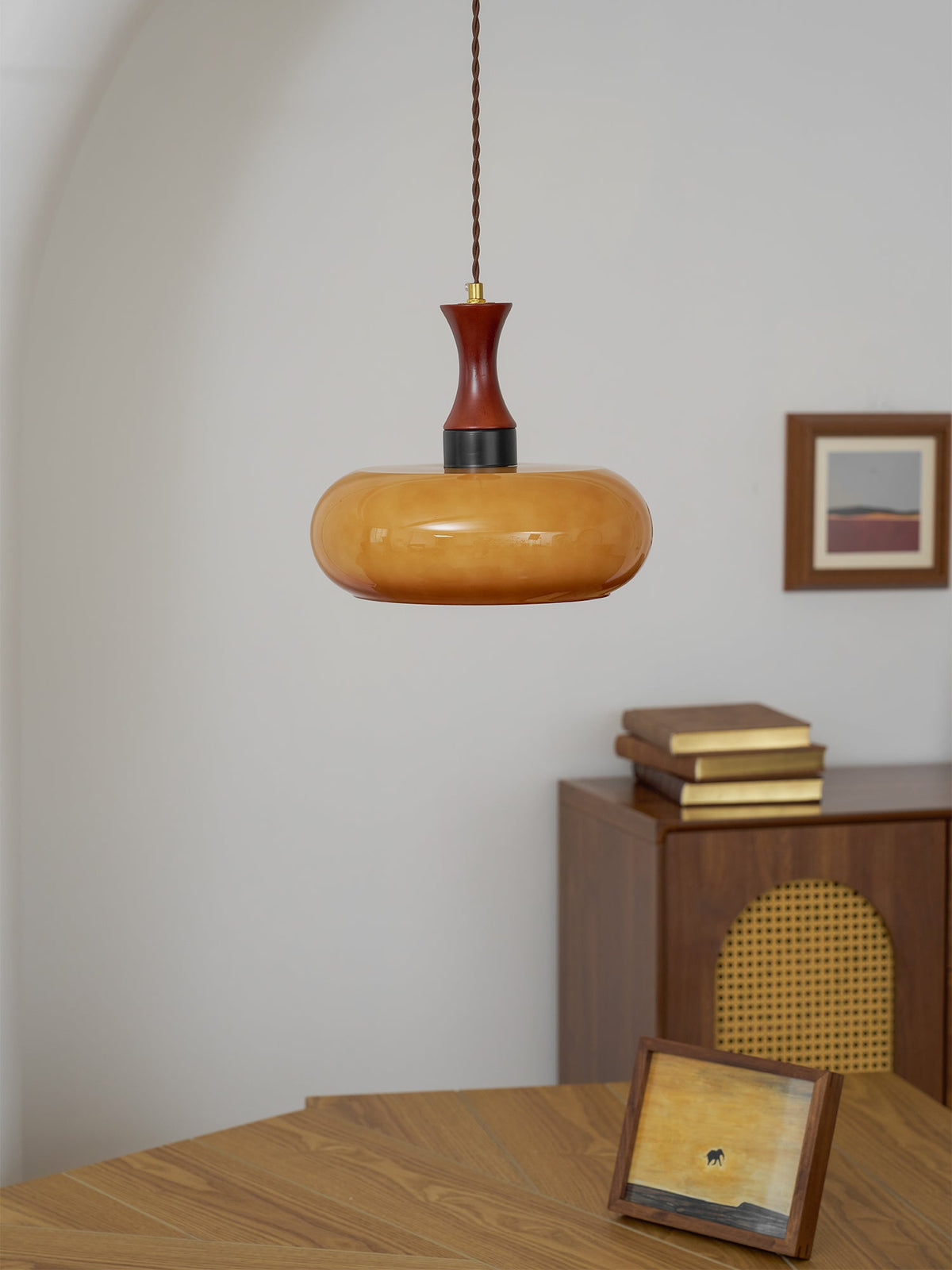 Mayon Plug In Glass Pendant Lamp — product view 27