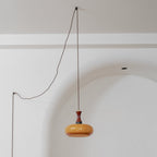 Mayon Plug In Glass Pendant Lamp — product view 30