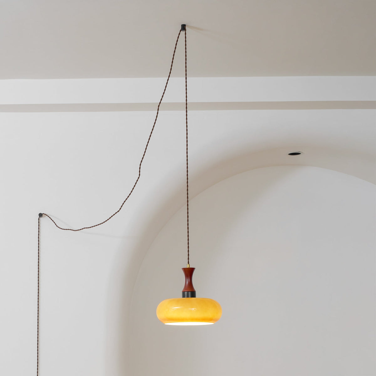 Mayon Plug In Glass Pendant Lamp — product view 31