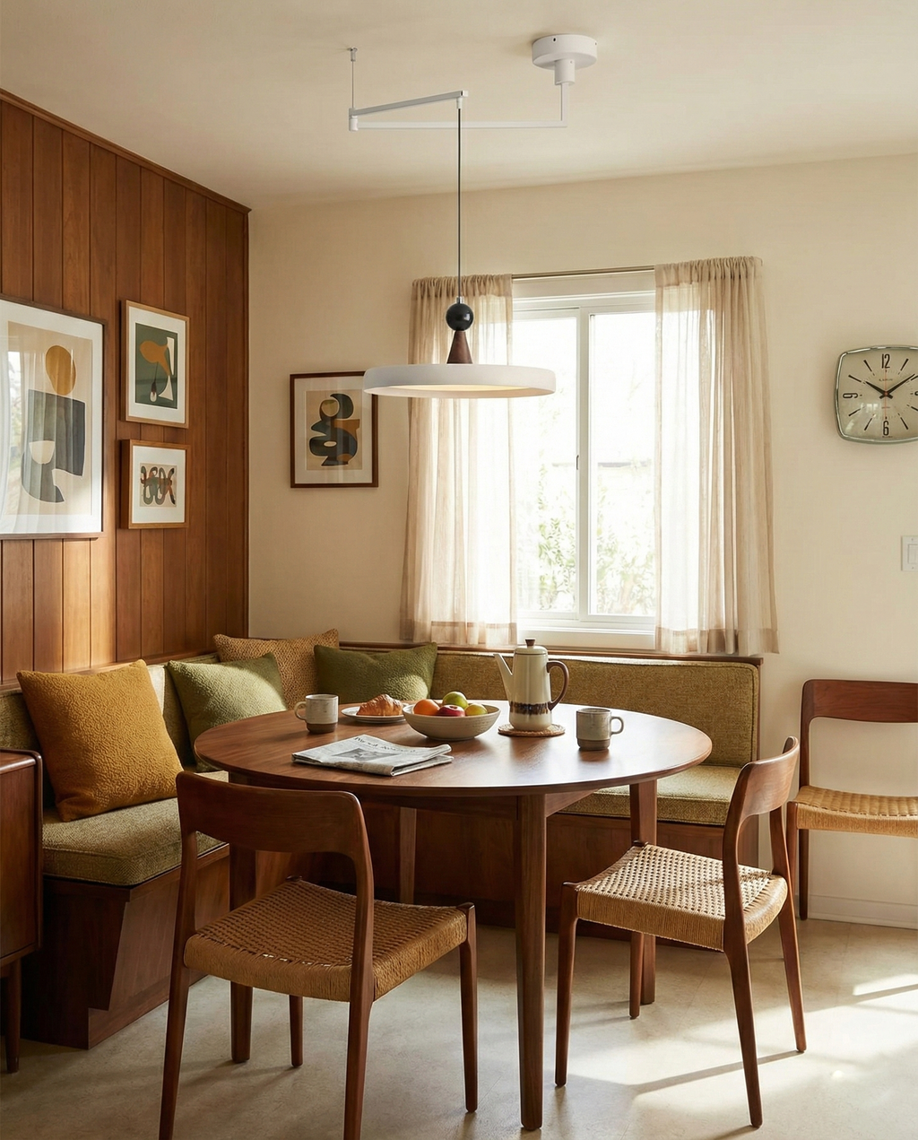 Lodi Swing Arm Metal Pendant Light — product view 7