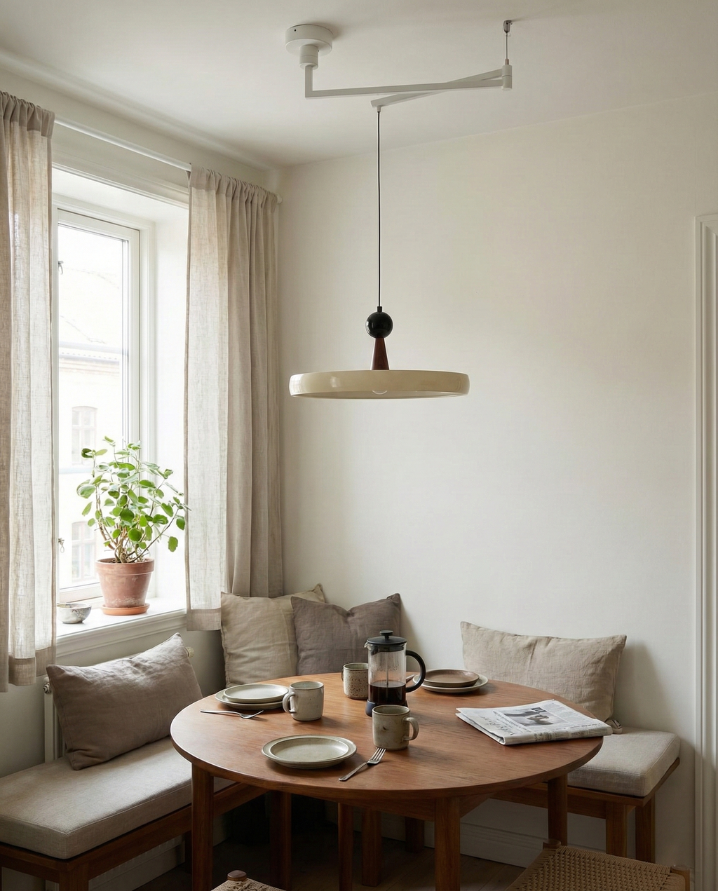 Lodi Swing Arm Metal Pendant Light — product view 8