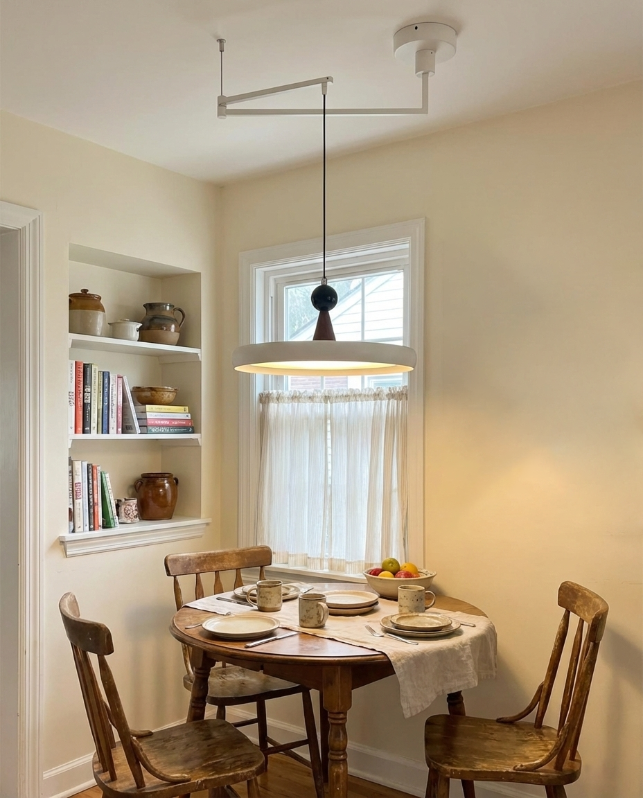 Lodi Swing Arm Metal Pendant Light — product view 12